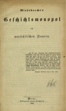 Flugschrift Pasquills